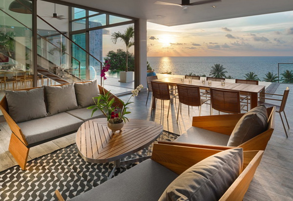 dezvoltari imobiliare internationale cu patio cu vedere la mare