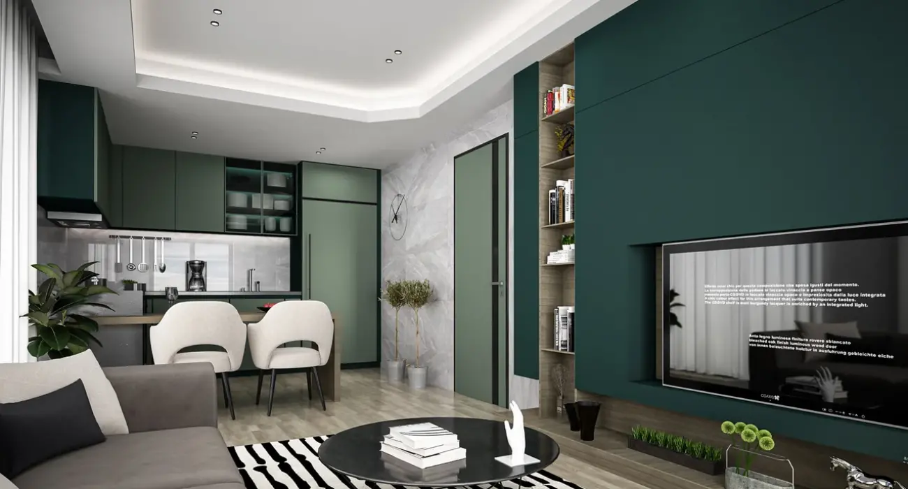 Apartament 2 cam, Antalya