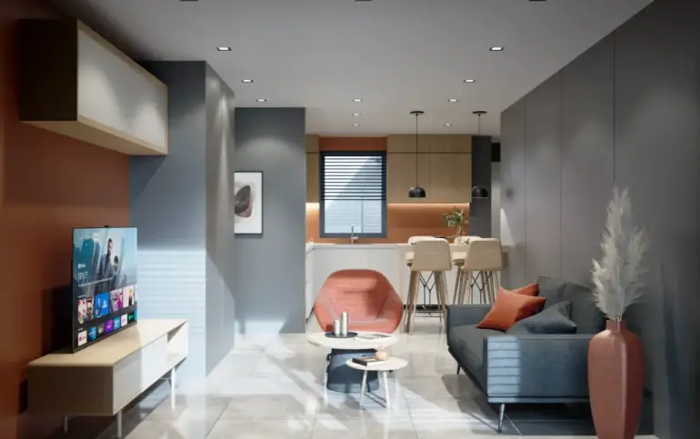 Apartament 3 cam, 51mp, Atena, Centru - Foto 5