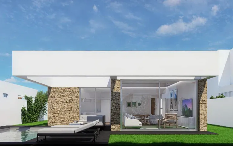 Vile 1 etaj, 4 dorm, Aljaraque-Huelva - Foto 2